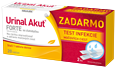 Urinal Akut FORTE so zlatobyľou + Urinal TEST